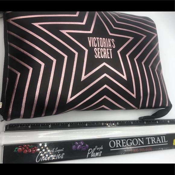 🆕$58 VICTORIA'S SECRET Celestial Shimmer Collapsible Weekender Tote 2 in 1 - Picture 5 of 6